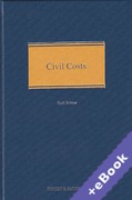 Cover of Civil Costs (Book &#38; eBook Pack)