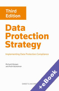 Cover of Data Protection Strategy: Implementing Data Protection Compliance (Book &#38; eBook Pack)