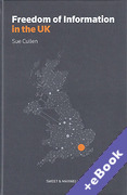 Cover of Freedom of Information in the UK (Book &#38; eBook Pack)