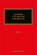 Cover of Sassoon: CIF and FOB Contracts