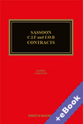 Cover of Sassoon: CIF and FOB Contracts (Book &#38; eBook Pack)