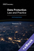 Cover of Data Protection: Law and Practice (Book &#38; eBook Pack)