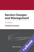 Cover of Service Charges and Management: Law and Practice (Book &#38; eBook Pack)