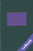 Cover of The Law of Reinsurance in England and Bermuda 5th ed with 1st Supplement (Book &#38; eBook Pack)