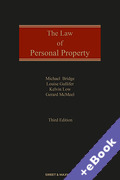 Cover of The Law of Personal Property (Book &#38; eBook Pack)