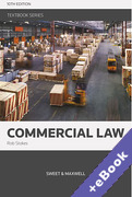 Cover of Commercial Law (Book &#38; eBook Pack)