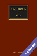 Cover of Archbold: Criminal Pleading, Evidence and Practice 2023 (Book &#38; eBook Pack)