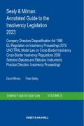 Cover of Sealy &#38; Milman: Annotated Guide to the Insolvency Legislation 2023 Volume 2