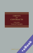 Cover of Chitty on Contracts 35th ed: Volumes 1 &#38; 2 (Book &#38; eBook Pack)