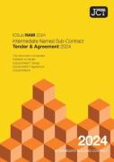 Cover of JCT Intermediate Named Sub-Contract Tender and Agreement 2024 (ICSub/NAM)