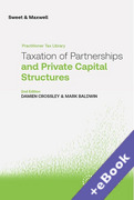 Cover of Taxation of Partnerships and Private Capital Structures (Book &#38; eBook Pack)