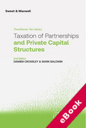 Cover of Taxation of Partnerships and Private Capital Structures (eBook)