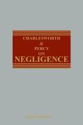 Cover of Charlesworth &#38; Percy on Negligence 15th ed with 2nd Supplement