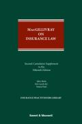 Cover of MacGillivray on Insurance Law: Relating to all Risks Other than Marine 15th ed: 2nd Supplement