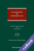 Cover of MacGillivray on Insurance Law: Relating to all Risks Other than Marine 15th ed: 2nd Supplement (Book &#38; eBook Pack)