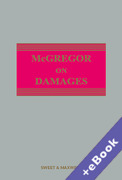 Cover of McGregor on Damages (Book &#38; eBook Pack)