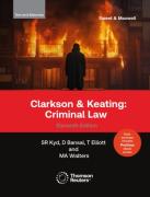 Cover of Clarkson and Keating: Criminal Law - Text and Materials