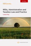 Cover of Wills, Administration and Taxation Law and Practice