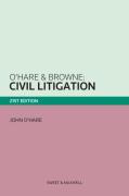 Cover of O'Hare &#38; Browne: Civil Litigation (eBook)