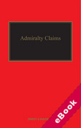 Cover of Admiralty Claims (eBook)