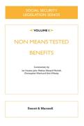 Cover of Social Security Legislation 2024/25 Volume I: Non Means Tested Benefits