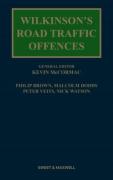 Cover of Wilkinson's Road Traffic Offences 31st edition with 1st Supplement