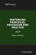 Cover of Sentencing Principles, Procedure and Practice 2025