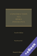 Cover of Construction All Risks Insurance (Book &#38; eBook Pack)