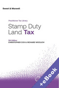 Cover of Stamp Duty Land Tax (Book &#38; eBook Pack)