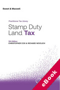 Cover of Stamp Duty Land Tax (eBook)