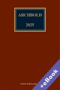 Cover of Archbold: Criminal Pleading, Evidence and Practice 2025 (Book &#38; eBook Pack)