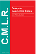 Cover of European Commercial Cases: Issues Only