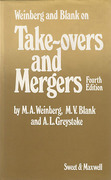 Cover of Weinberg and Blank on Takeovers and Mergers 4th ed