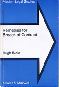 Cover of Remedies for Breach of Contract