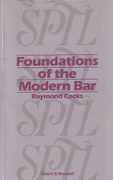 Cover of Foundations of the Modern Bar