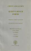 Cover of Chitty & Jacob's Queen's Bench Forms 21st ed: 4th Supplement