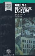 Cover of Green & Henderson: Land Law