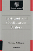 Cover of Restraint and Confiscation Orders
