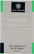 Cover of Planning Law for Conveyancers