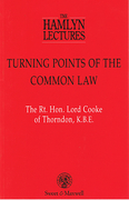 Cover of The Hamlyn Lectures 1996: Turning Points of the Common Law