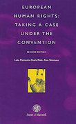 Cover of European Human Rights: Taking a Case Under the Convention