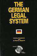 Cover of The German Legal System