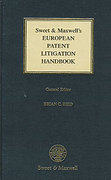 Cover of Sweet and Maxwell's European Patent Litigation Handbook