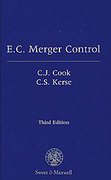 Cover of EC Merger Control