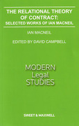 Cover of The Relational Theory of Contract: Selected Works of Ian Macneil