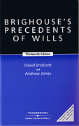Cover of Brighouse's Precedents of Wills
