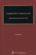 Cover of Community Design Law: Principles and Practice