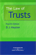 Cover of The Law of Trusts