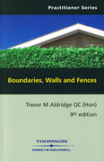 Cover of Boundaries Walls and Fences