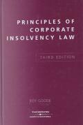 Cover of Principles of Corporate Insolvency Law